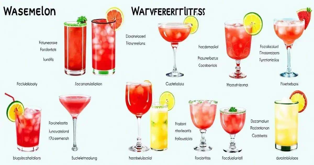 Variaciones sobre la receta de Margarita con soda de sandía