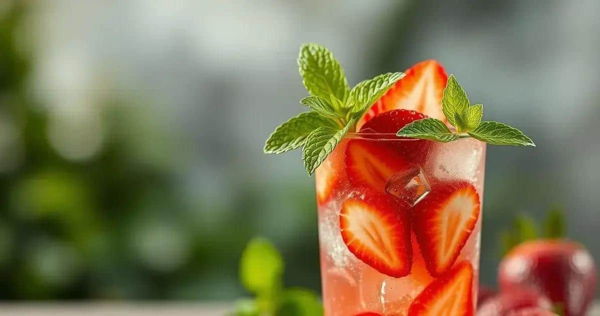 Bebida de Fresa Sin Alcohol: ¡Una de Mis Favoritas!