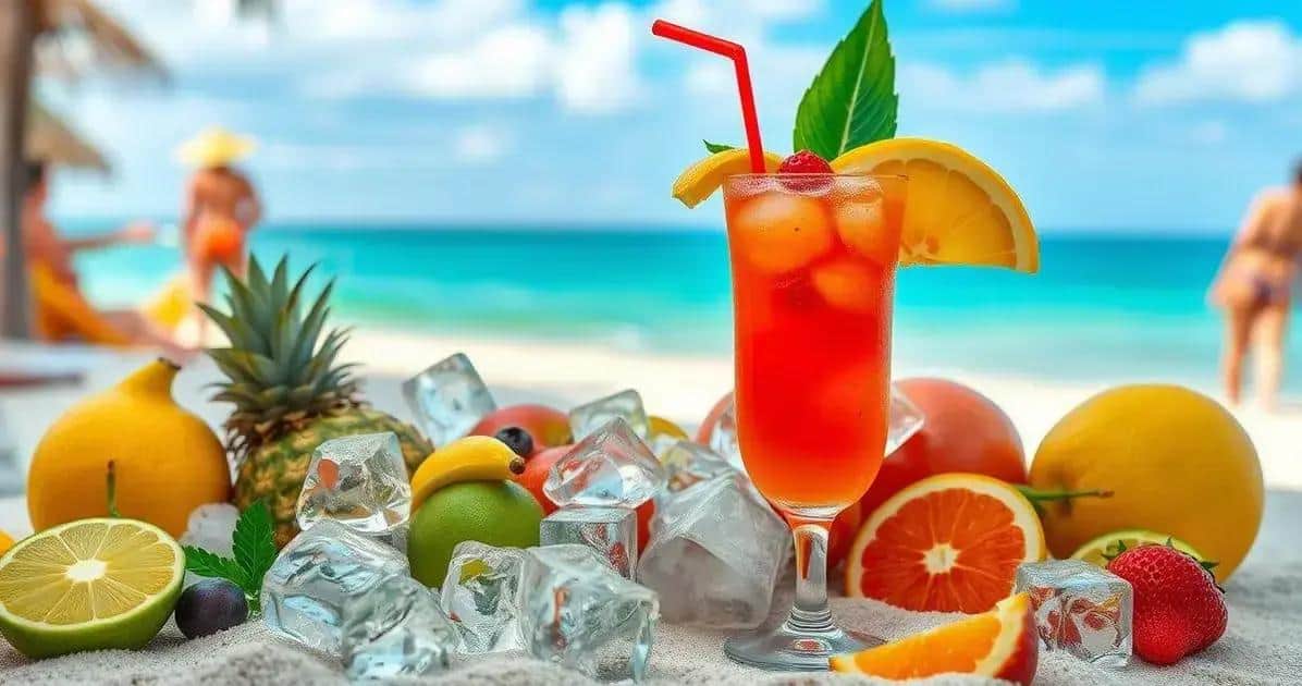 Beneficios de disfrutar un cóctel tropical