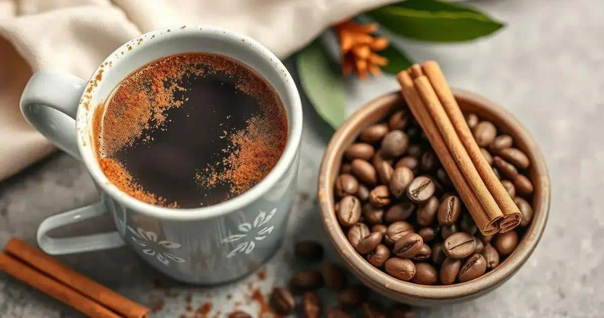 Beneficios del café y la canela