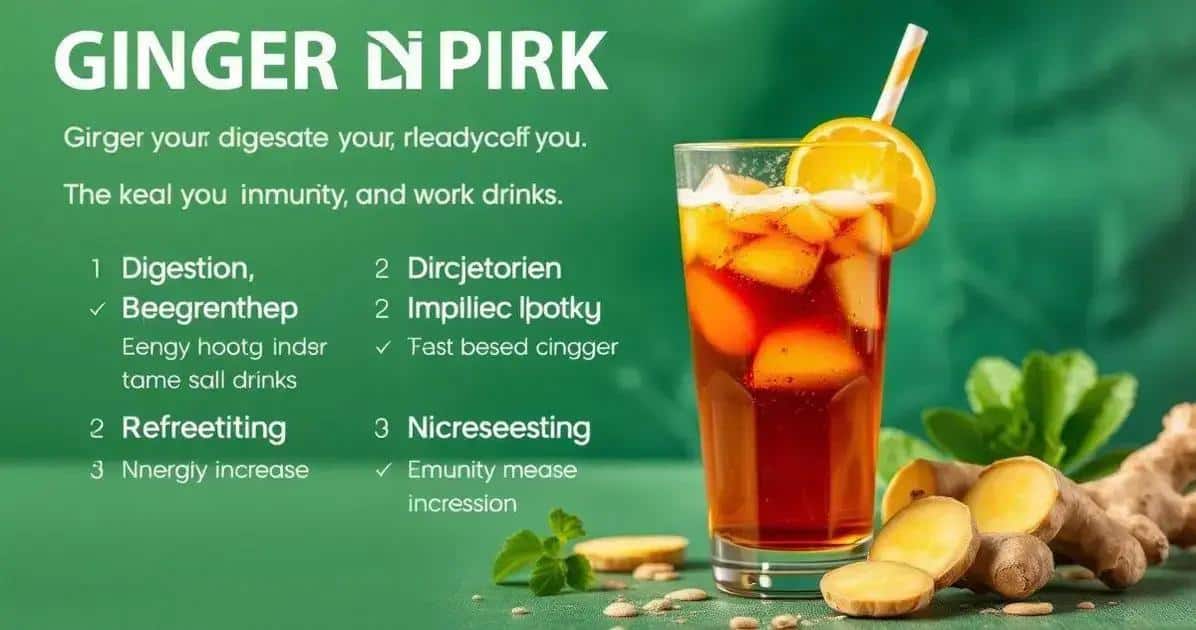 Beneficios del Jengibre en Bebidas