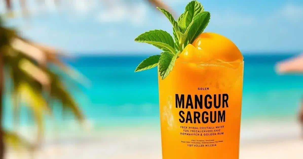 Caipiríssima de Mango con Ron Dorado: La Bebida Perfecta para el Verano