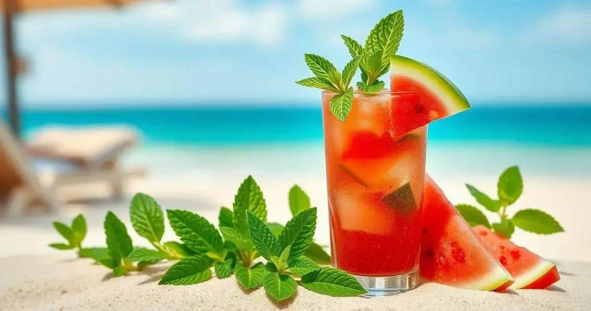 Caipiríssima de Sandía: ¡Tropical y Fortificada!