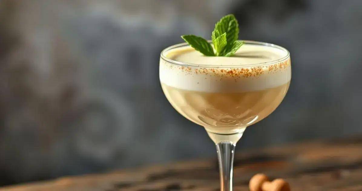 Chocolate blanco con vodka y espuma de jengibre: ¡una experiencia única!