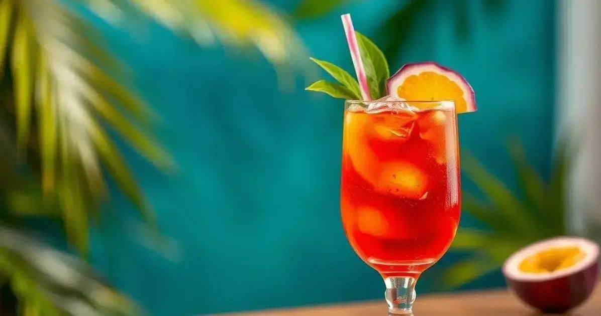 Cocina un Cóctel Exótico con Maracuyá y Licor de Coco que Sorprende