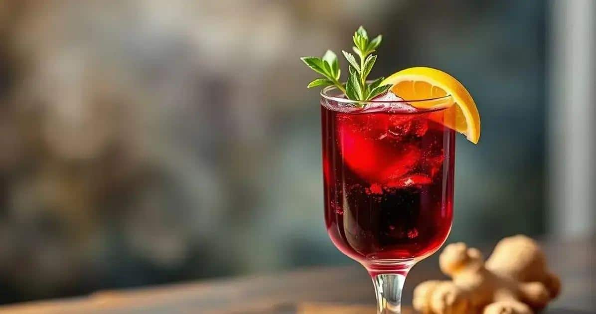 Cóctel Chileno con Licor de Cassis y Jengibre: Un Sabor Único por Descubrir