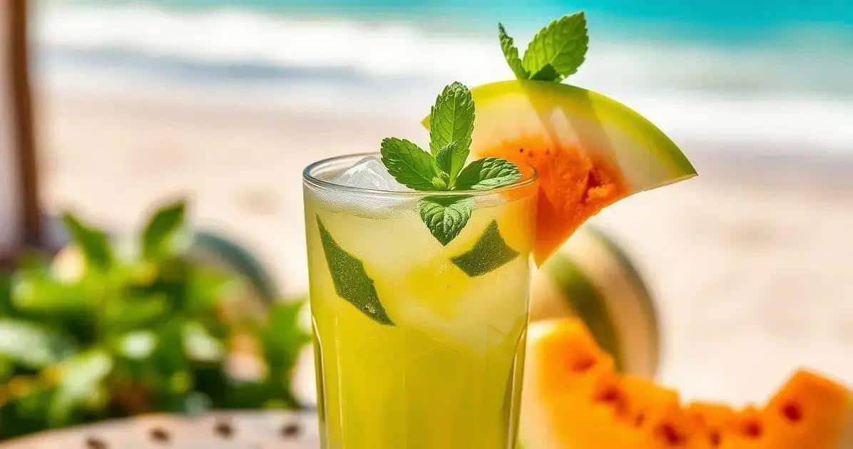 Cómo Hacer Caipiríssima de Melón: ¡Si el Melón Es Bueno, Imagina Esta Bebida!
