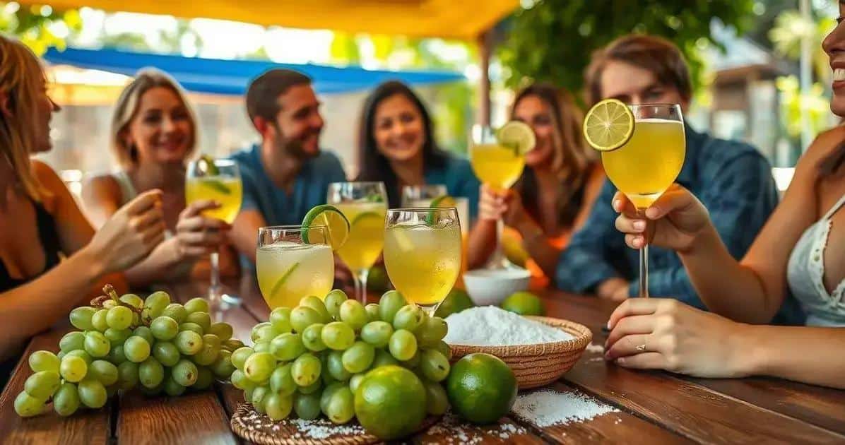 Consejos para disfrutar la caipiríssima de uva verde