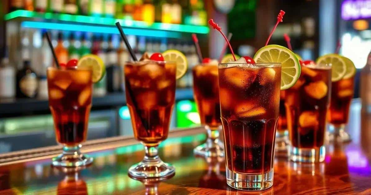 Consejos para servir Ron con soda de cola