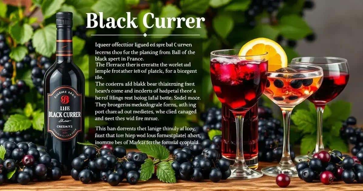 Curiosidades del Licor de Cassis
