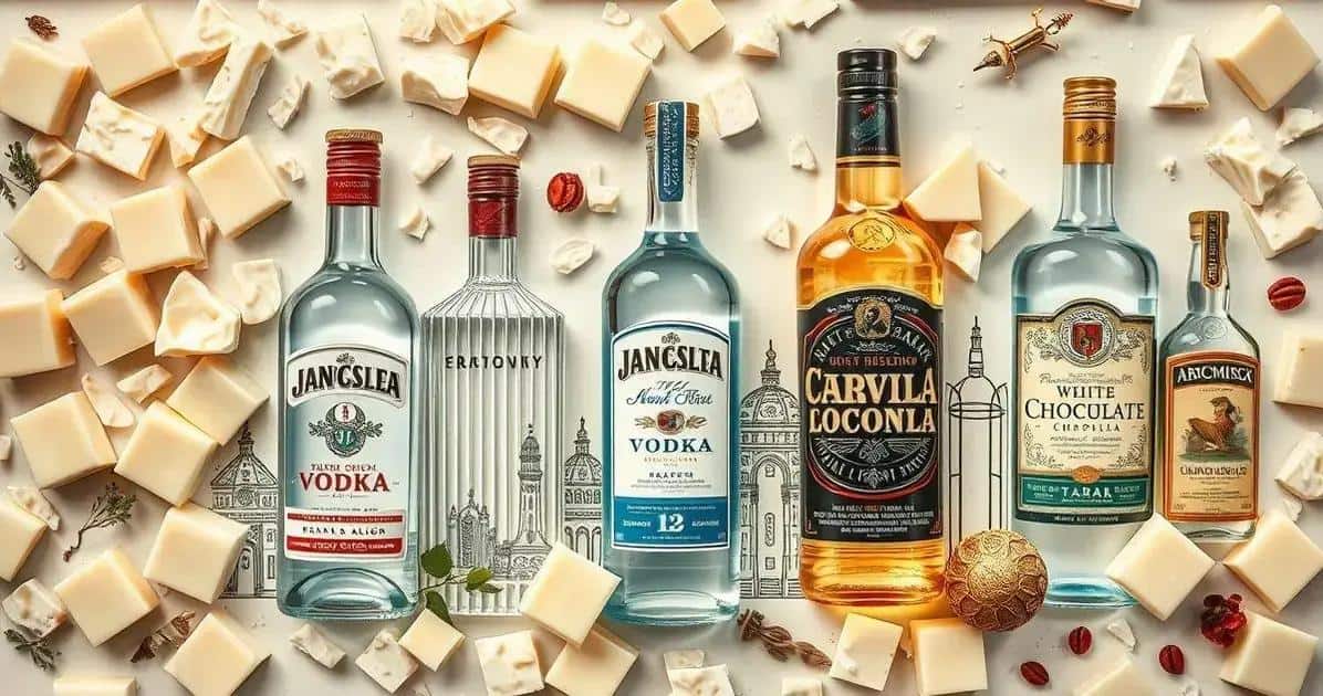 Curiosidades sobre el chocolate blanco y el vodka