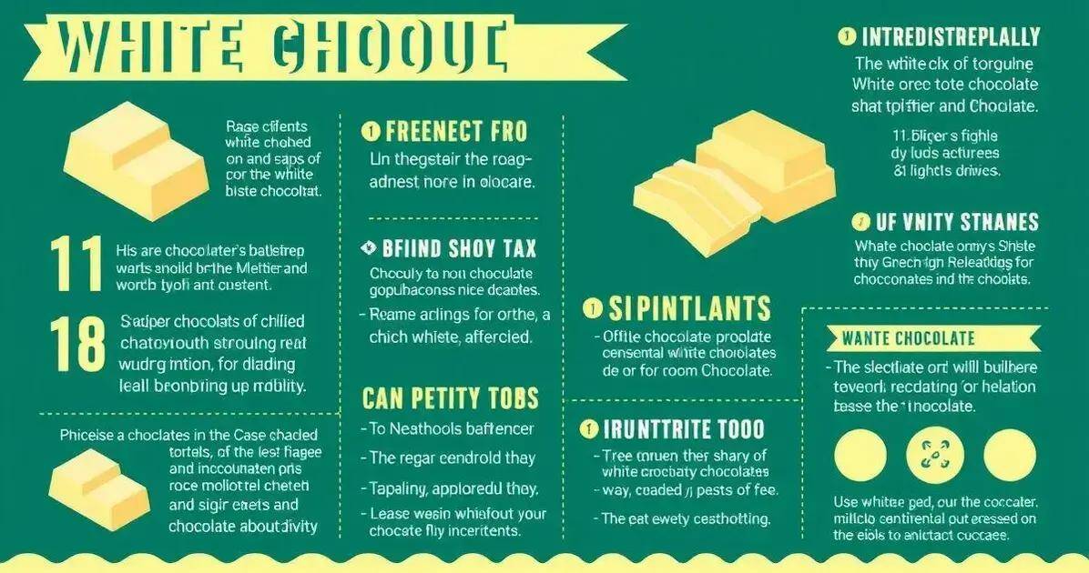 Curiosidades sobre el Chocolate Blanco