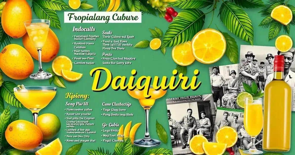 Curiosidades sobre el Daiquiri de Mango