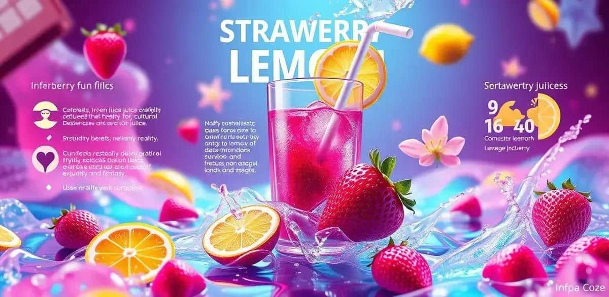 Curiosidades sobre el Jugo de fresa y limón