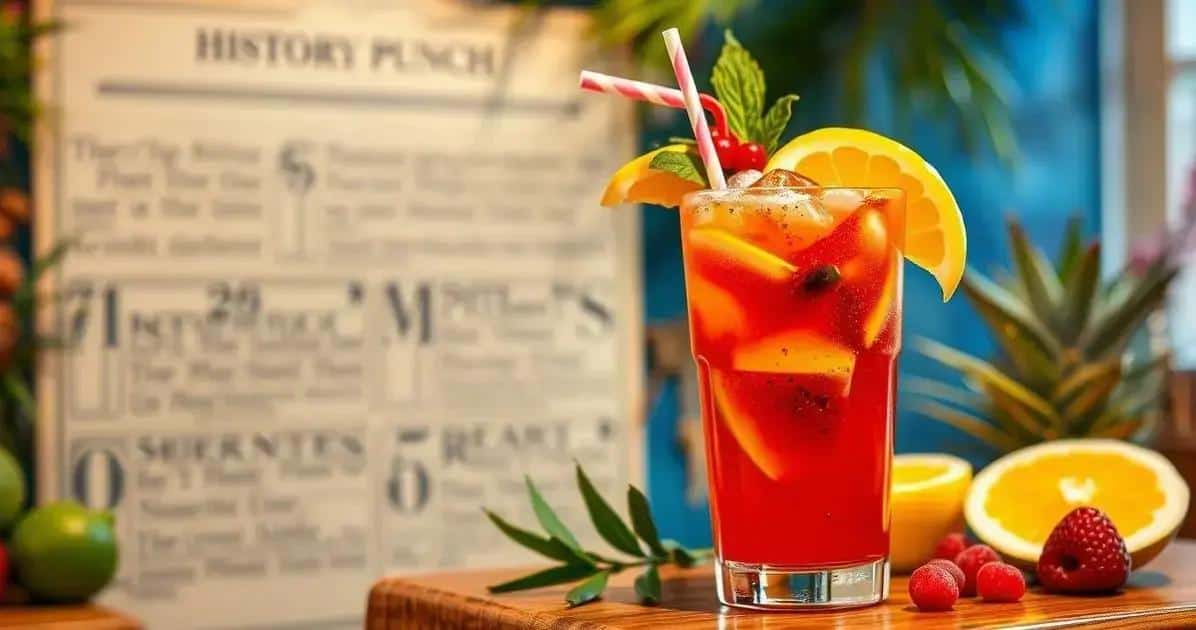 Curiosidades sobre el Ponche Tropical