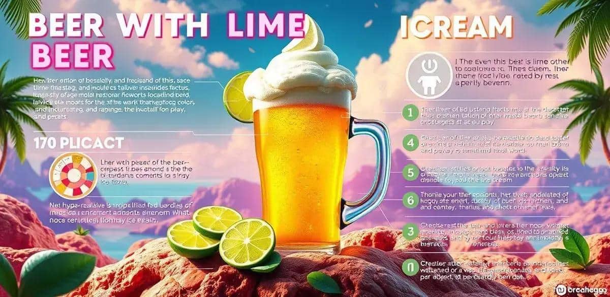 Curiosidades sobre la Cerveza con helado de lima