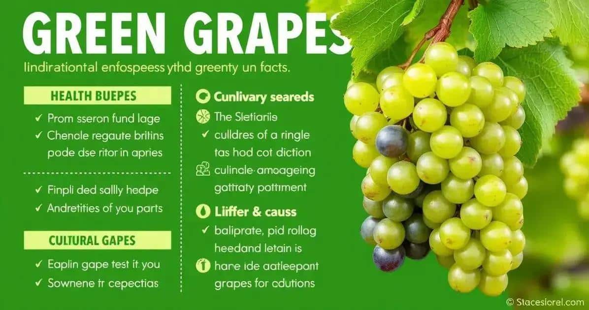 Curiosidades sobre Uvas Verdes