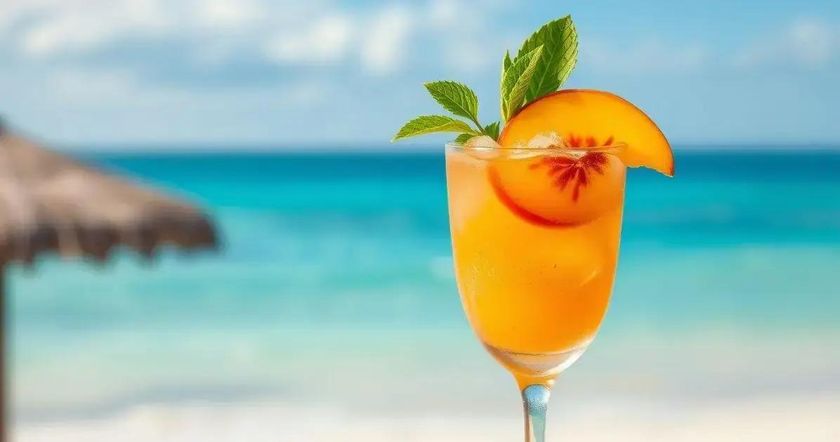 Daiquiri con Durazno: El Clásico Cubano, ¡Aún Más Sabroso!