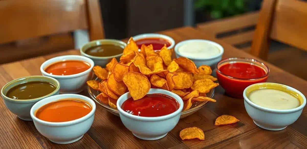 Diferentes Salsas para Acompañar los Chips