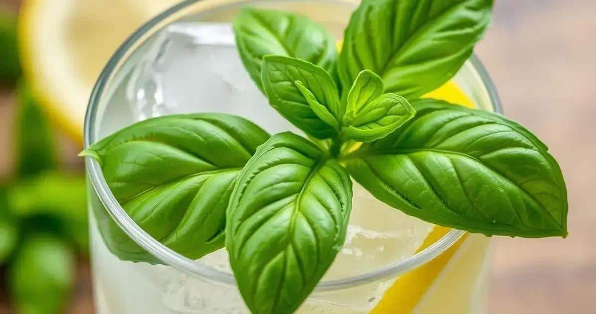 Gin con soda de limón y albahaca: la bebida refrescante que debes probar