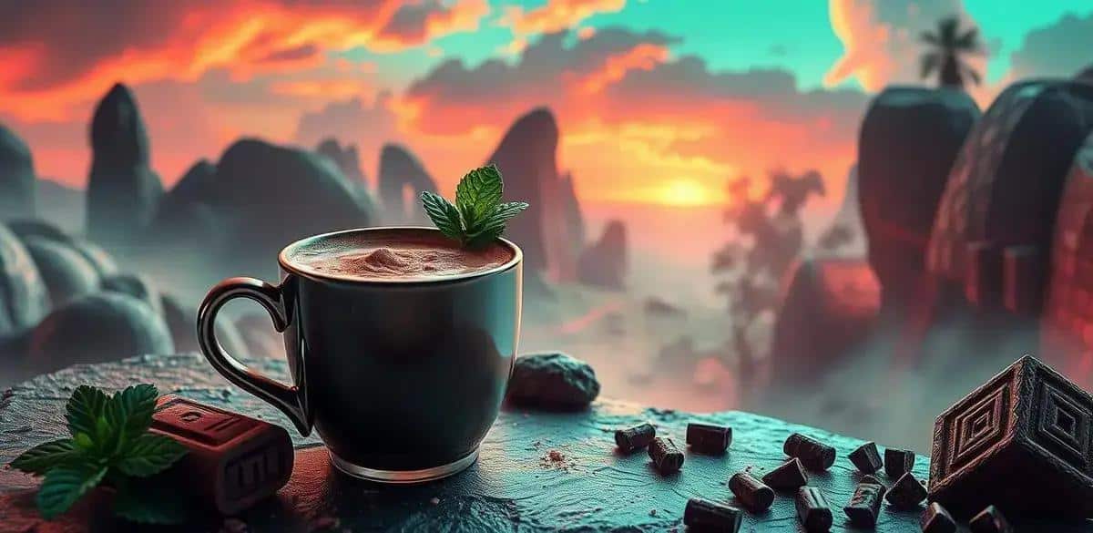 Historia del Chocolate Caliente con Licor de Menta