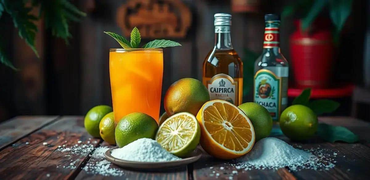 Ingredientes para Caipirinha de Marañón