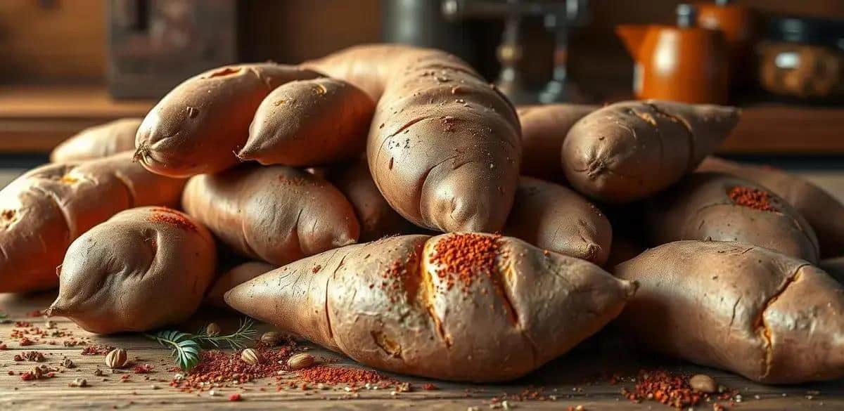 Ingredientes para Chips de Camote con Hierbas