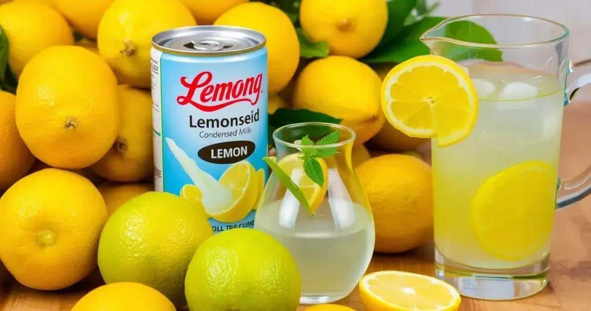 Ingredientes para la Batida de limón