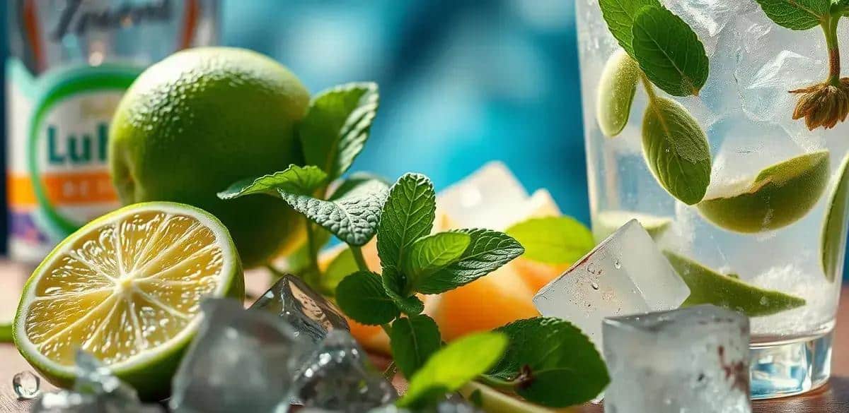 Ingredientes para Mojito con Cerveza y Lima