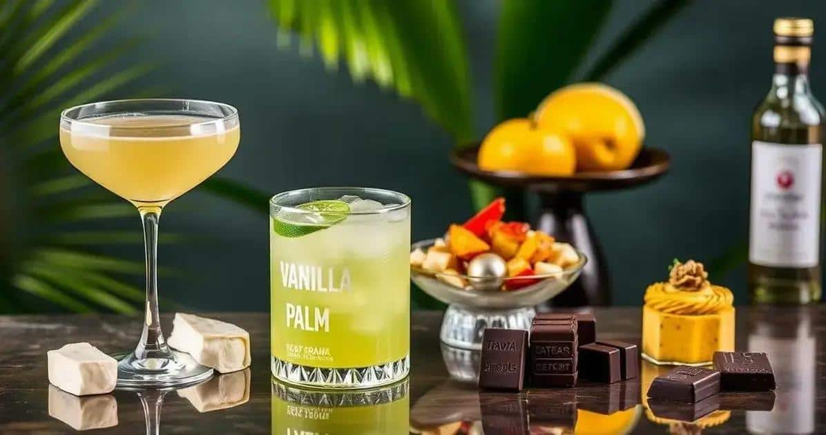 Maridajes perfectos para la Bebida Vanilia Palm
