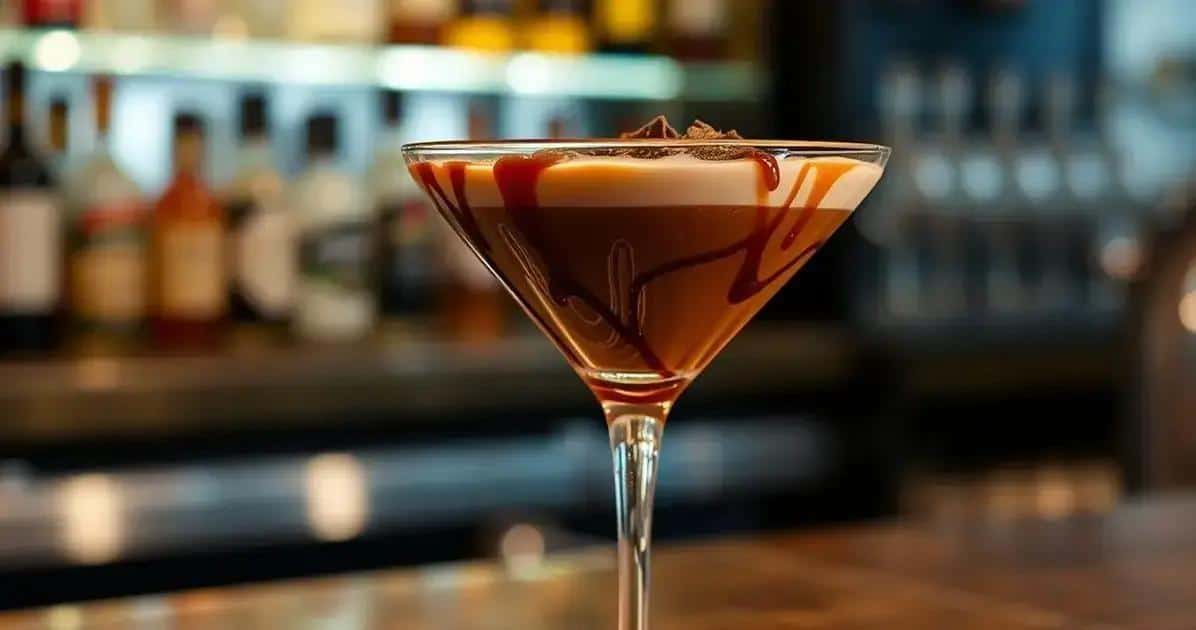 Martini de Chocolate con Pimienta: Un Cóctel Delicioso e Inolvidable