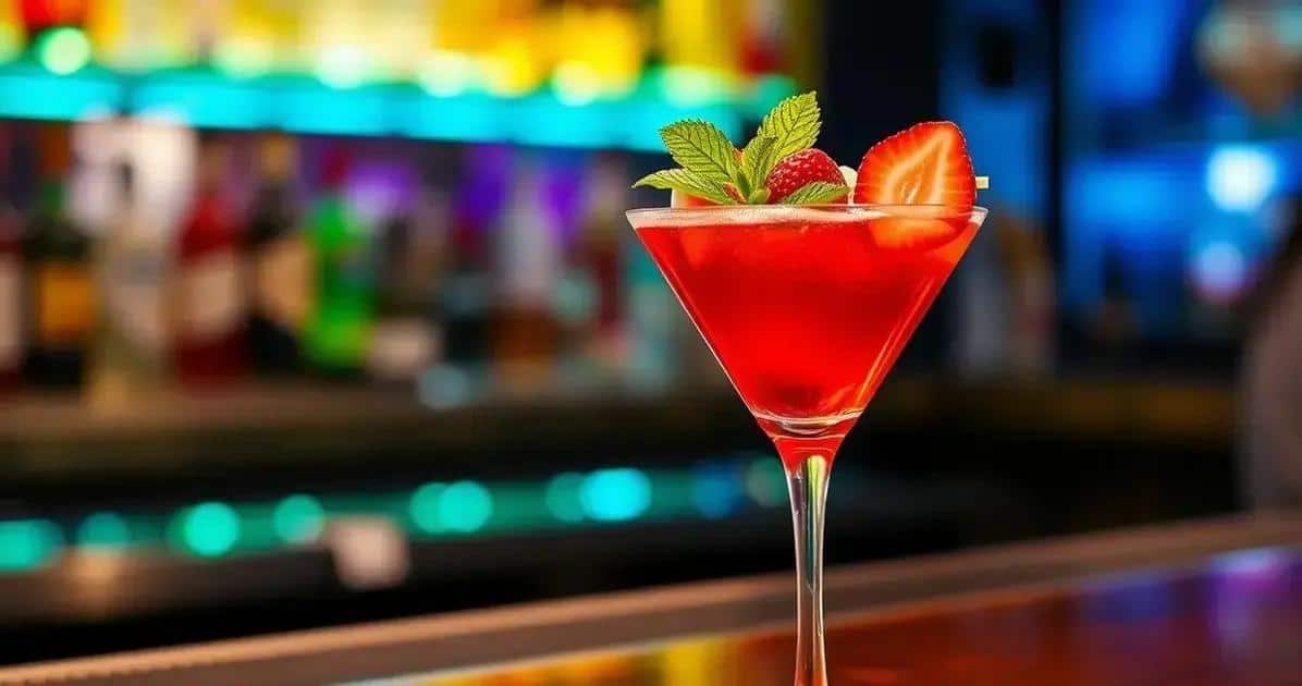 Martini de Fresa: Sexy, Sabroso y Provocativo.