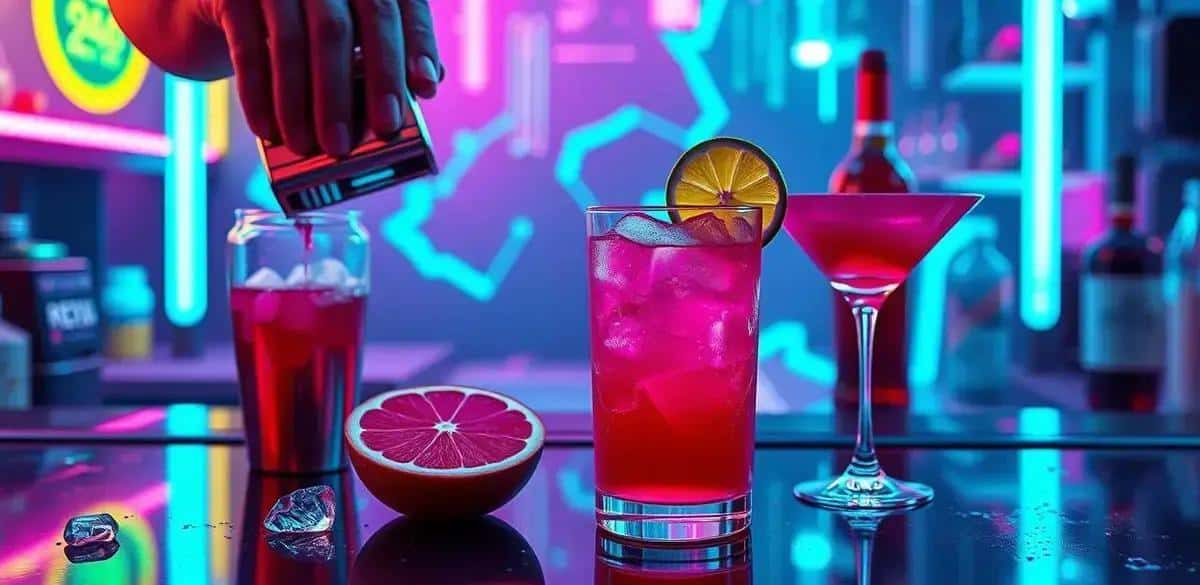 Método de preparação do Daiquiri de cassis