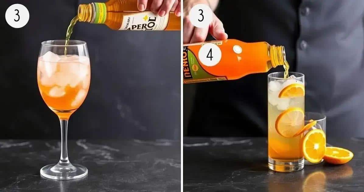 Método de Preparación de Aperol con Soda