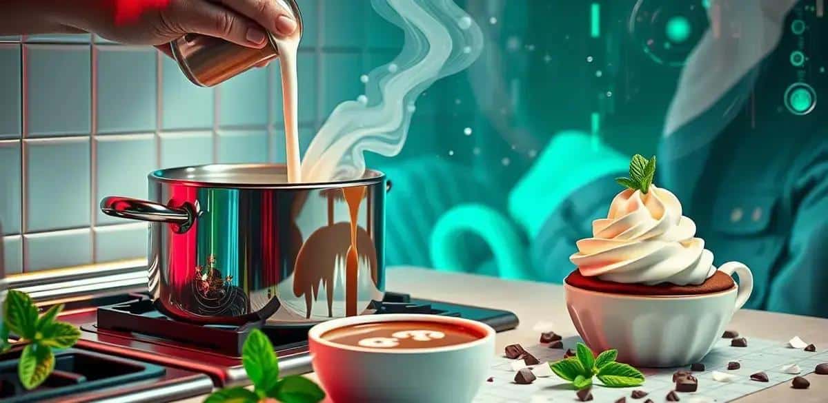Método de Preparación de Chocolate Caliente