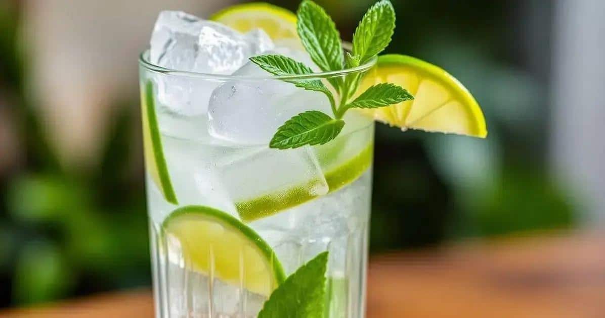 Método de preparación de Gin tónica con licor de Amarula