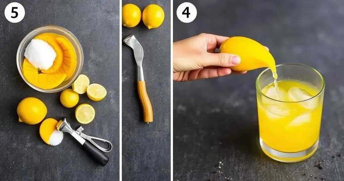 Método de Preparación de la Caipirinha del Mango