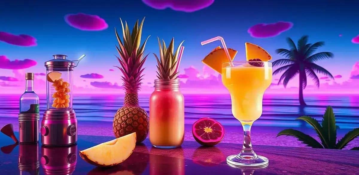 Método de Preparación de la Piña Colada
