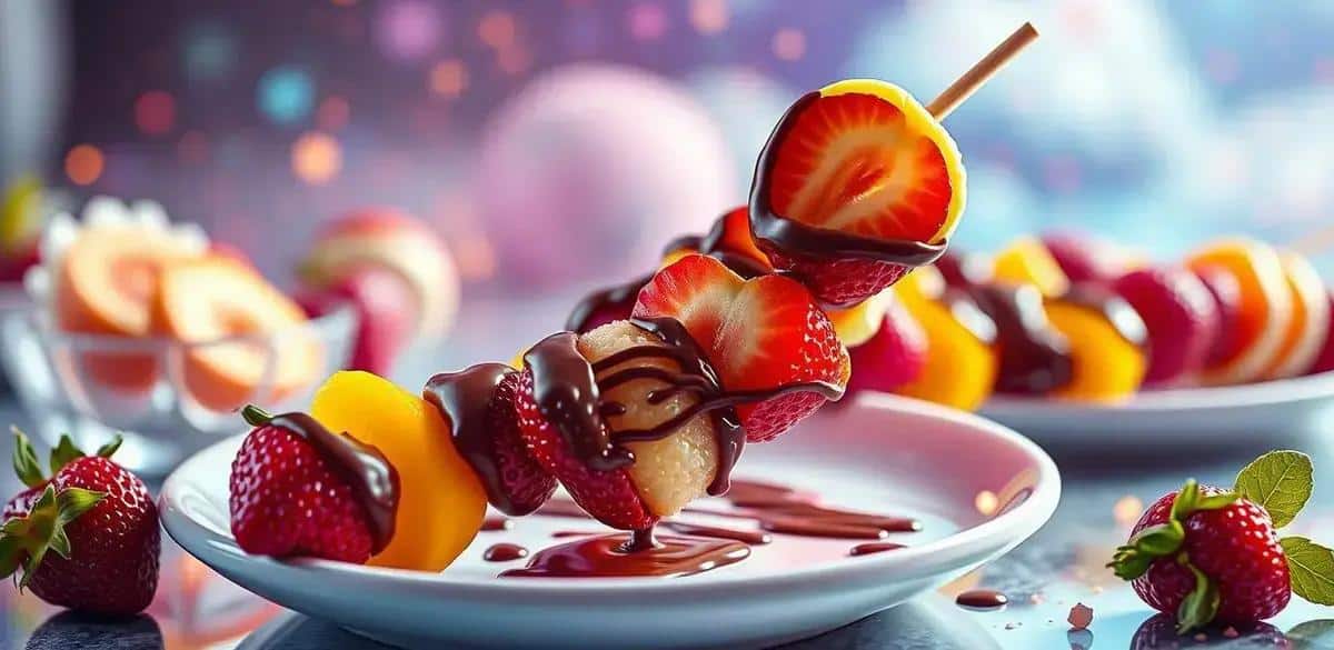 Método de preparación de las brochetas