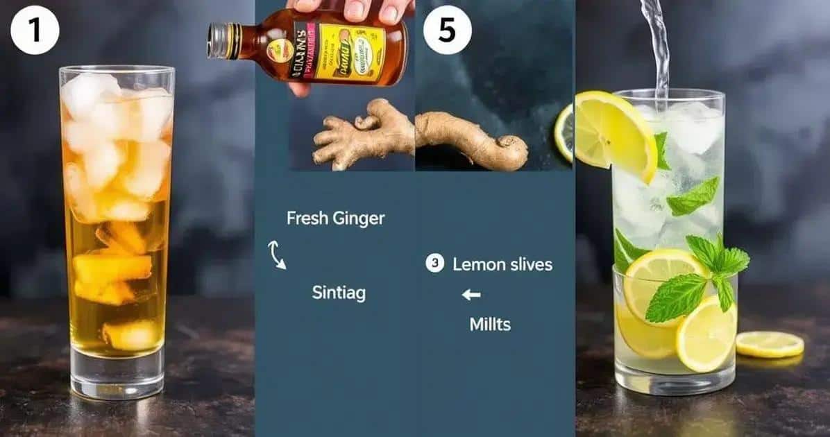 Método de preparación del Coñac con soda