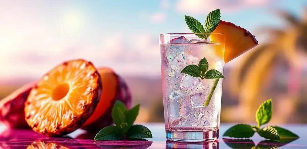 Mojito de Piña con Agua Tónica y Menta: ¡La Bebida Refrescante del Verano!