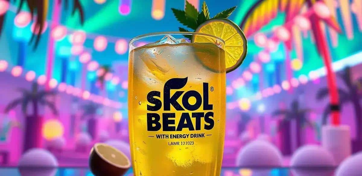 Skol Beats con bebida energética y lima: ¡El cóctel refrescante que debes probar!
