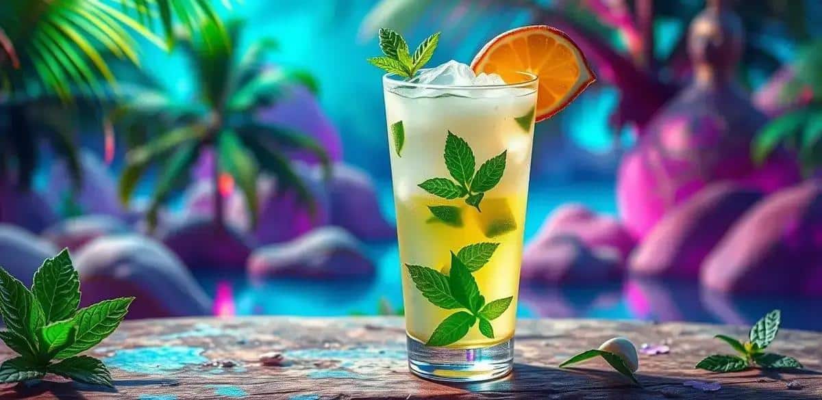 Terremoto con Licor de Coco y Menta: Una Bebida Refrescante para Celebrar