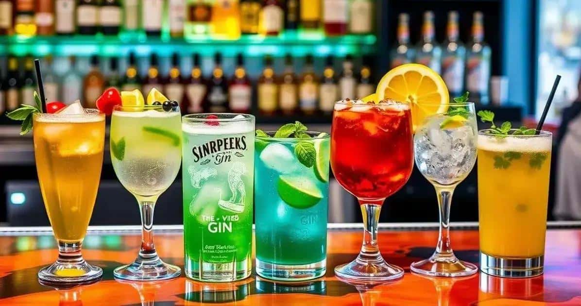 Variaciones de Gin Tónica con Cerveza