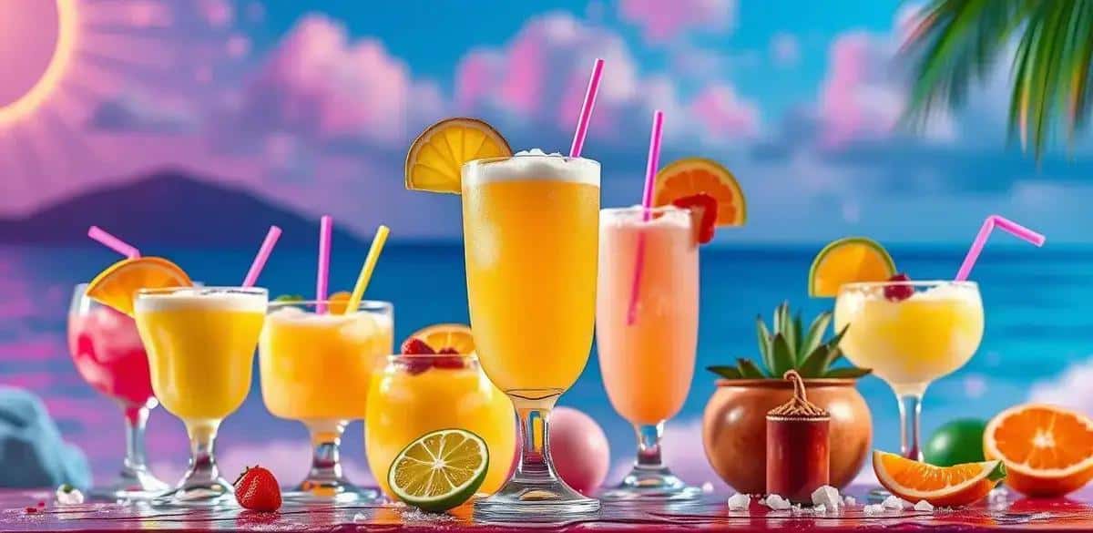 Variaciones de la Margarita con Espuma de Coco