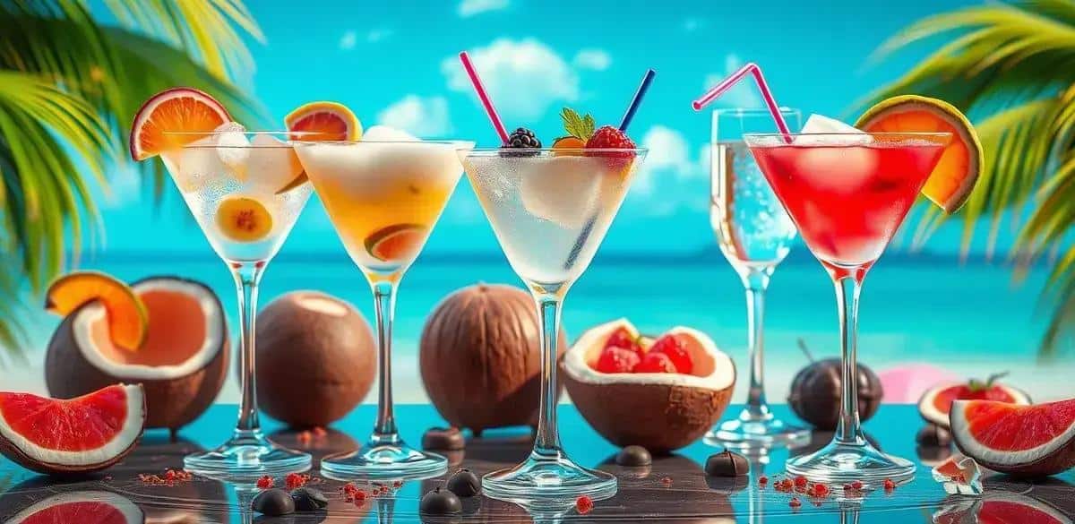 Variaciones de la receta de ron con coco y nuez moscada