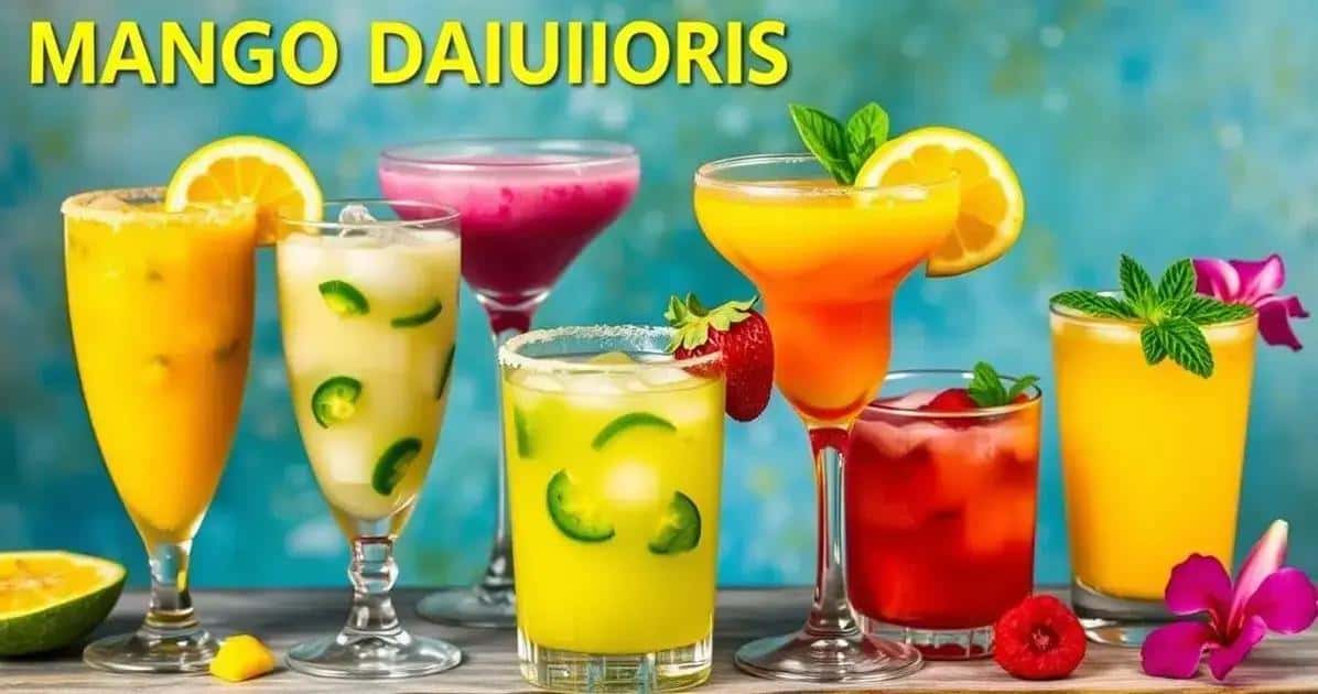 Variaciones del Daiquiri de Mango