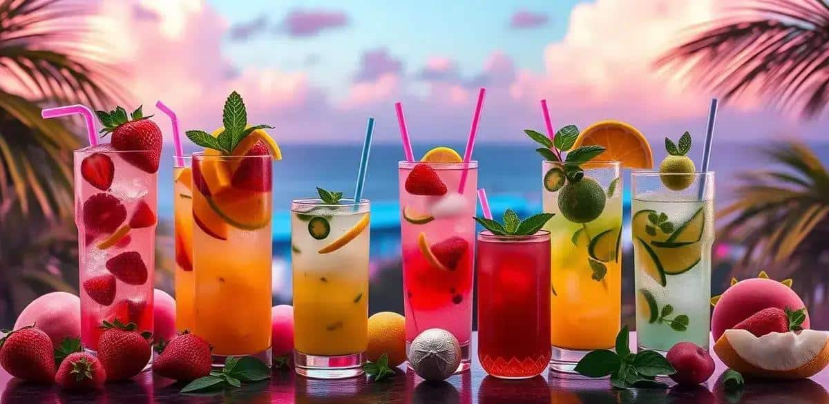 Variaciones del Mojito de Piña