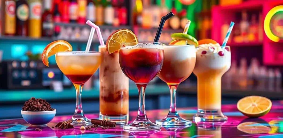Variações de Daiquiri de café
