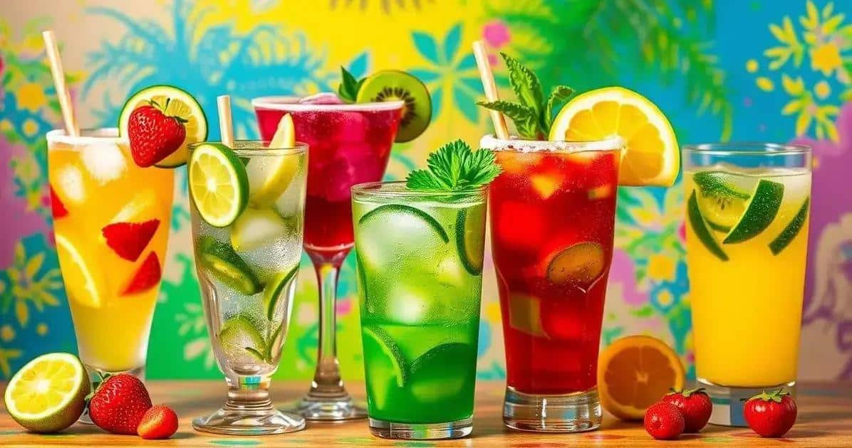 Variantes de la Caipirinha de limón